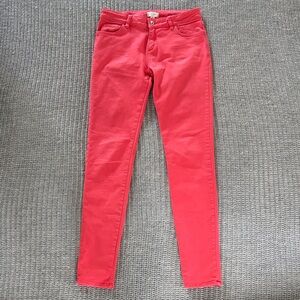 Witchery Coral Skinny Jeans